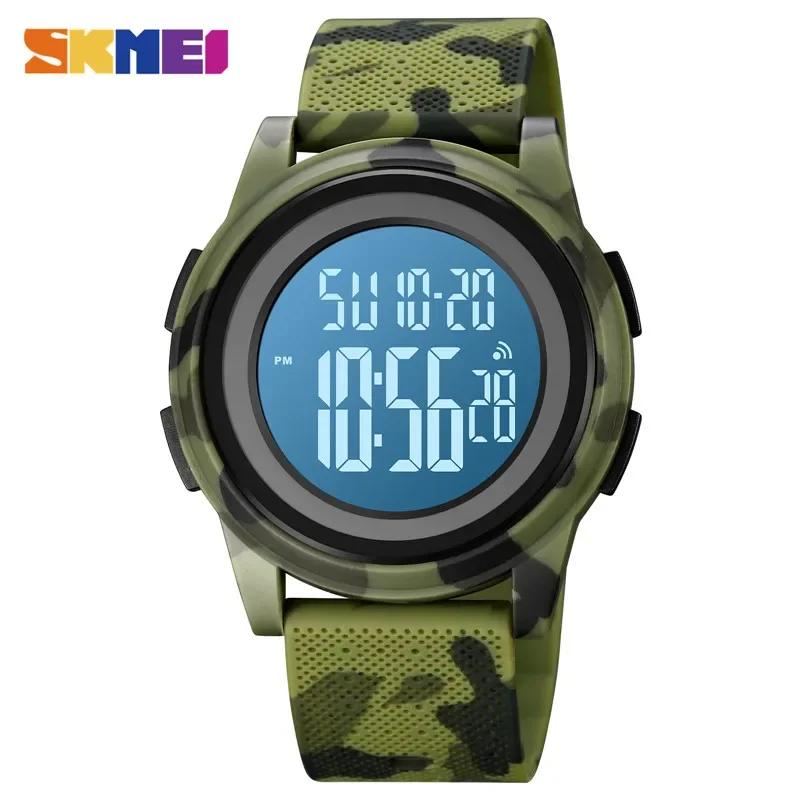 SKMEI 1895 Цифровые наручные часы relogio masculino Повседневные Спортивные часы с таймером Обратный отсчет Мужские Светодиодная подсветка Хроно Будильник 5 Бар Водонепроницаемые
