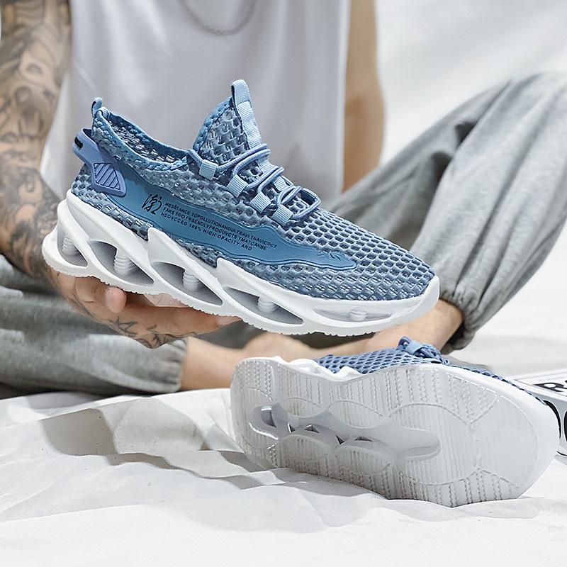 2024 Новые летние кроссовки мужские сетчатые дышащие кроссовки для бега и тенниса на открытом воздухе для спорта на открытом воздухе Tenis Masculino белые повседневные кроссовки для ходьбы