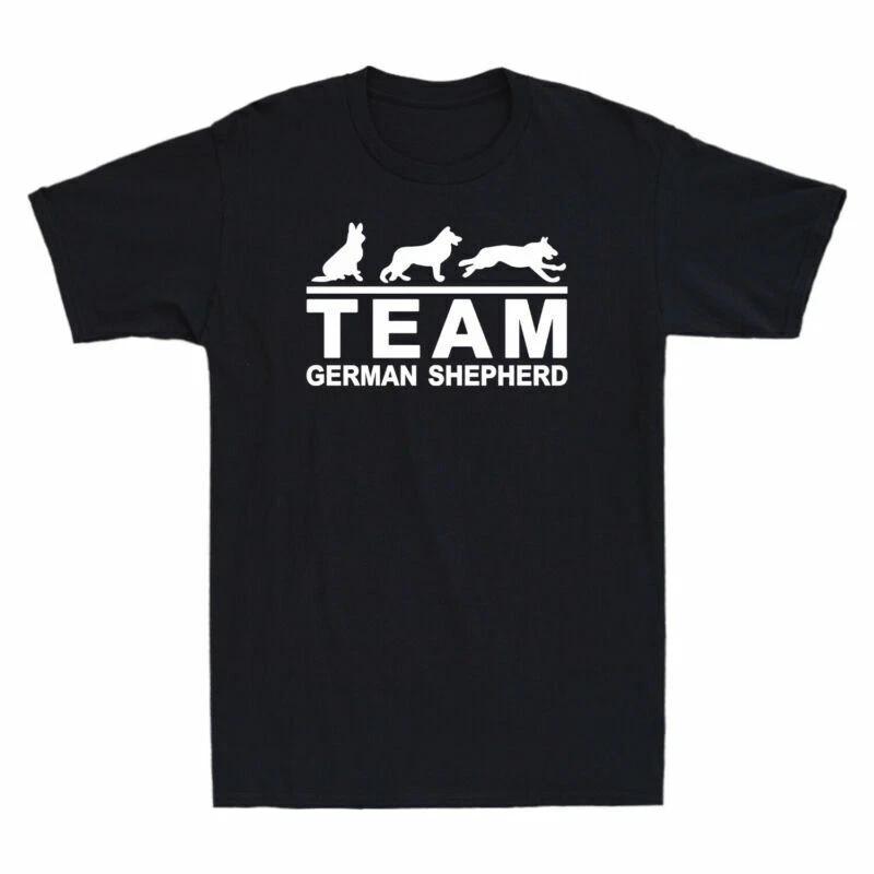 Team German Shepherd Shirt Funny German Shepherd Dog Lovers Gift Men's T-Shirt