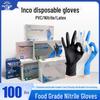 Inco Durable Food-Grade Nitrile Gloves for Kitchen and Cleaning