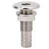 Outdoor Stainless Steel Water Outlet Port Boat Body Bottom Yacht Bilge Drain Vent AccessoryMJS022‑1 2in