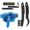 Bicycle Chain Scrubber Brush Cleaning Kit Bike Tire Repair Set Maintenance Accessory
