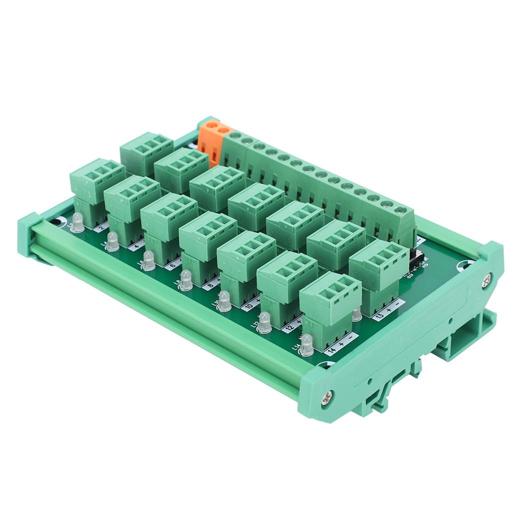 Terminal Block 3Wire 14Channel Capture Card DIN Rail Switch Control NPN PNP KP14LGtherC