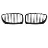 Black Front Kidney Double Slat Grill Grille For BMW 5 Series F10 F18 520 523 525 530 2010-2017 Dual Line Racing Grills