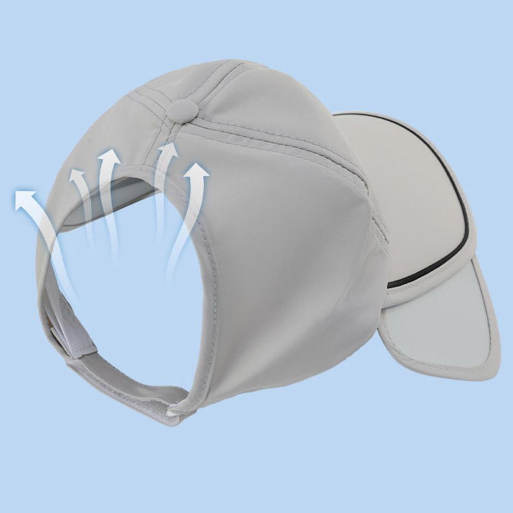 UV Protection Sunscreen Baseball Hat Quick Dry Sunscreen Hat Shade Cap Retractable Sun Hat  Sport