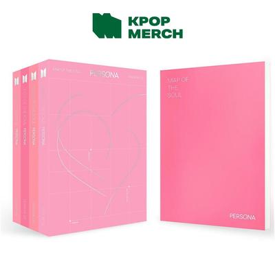 Альбом BTS Map of The Soul Persona с фотокарточками
