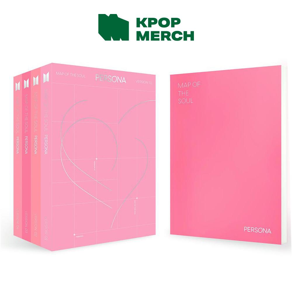 Альбом BTS Map of The Soul Persona с фотокарточками