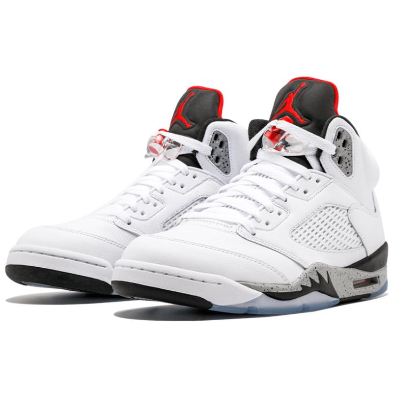 Jordan 5 Ретро Белый Цемент Jordan 136027-104