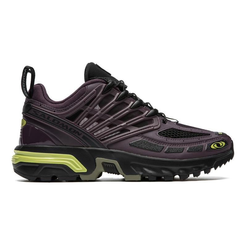 SALOMON ACS PRO Амортизация Поддержка Дышащие Низкие Повседневная Обувь Унисекс Фиолетовые Кроссовки 477371
