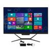 All In One Desktop Black 23.8 Inch FHD 1080P 4G DDR4 Touch Control 4 Core CPU 5G WiFi AIO Desktop