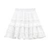 Fashion Trendy Sweet Cake Skirt For Women Summer 2024 New High-waisted Slimming Anti-exposure Fluffy A-line Skirt