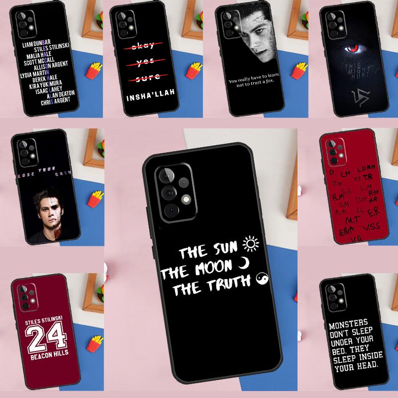 Teen Wolf Beacon Hills For Samsung Galaxy A36 A56 A26 A16 A15 A55 A53 A33 A35 A22 A32 A52 A54 A34 A14 A05 A06 Case