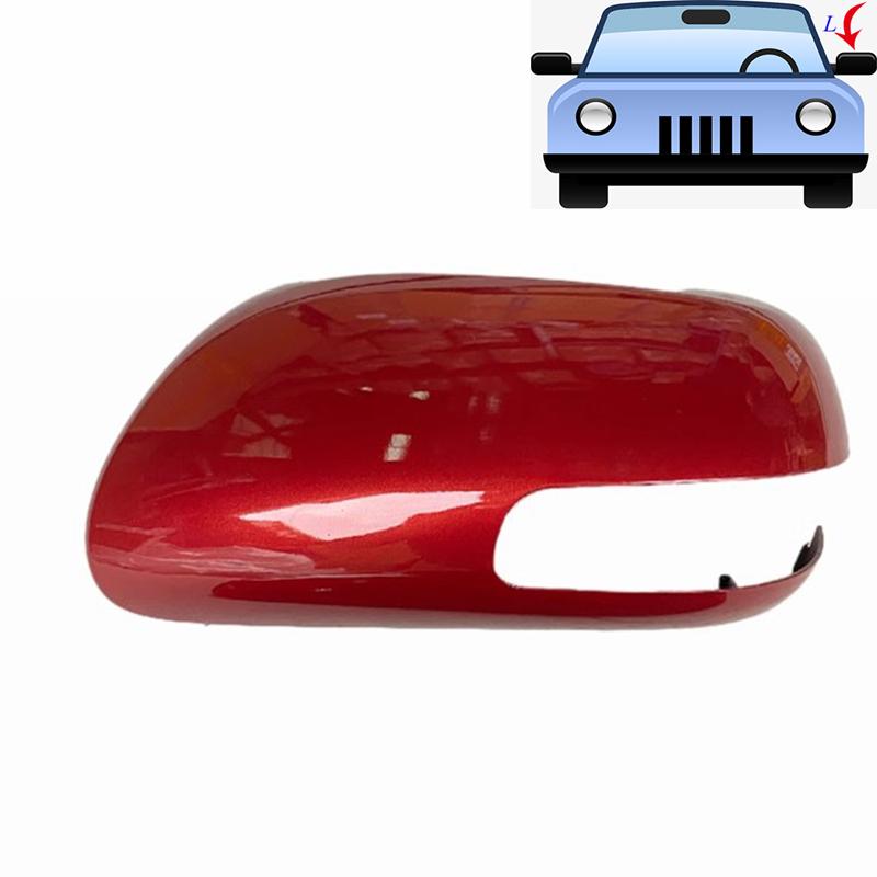 Protective Cover Door Mirror Shell For Toyota Yaris 2008-2013 Car Rearview Accessories Replace Champaign Gold Black