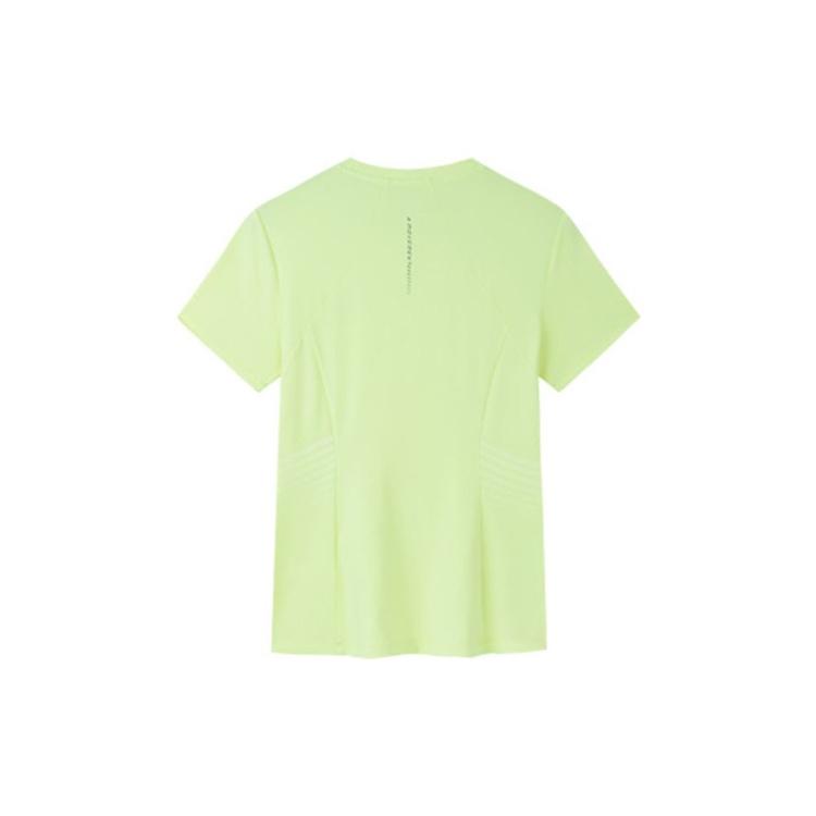 ANTA Champion All Weather Collection T Shirts Women's Bean Sprout Green Crew Neck Moderate Straight Fit 162330116-6
