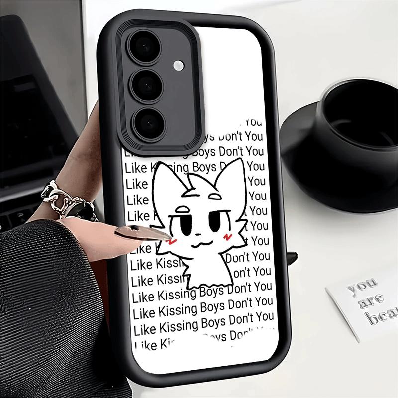 Phone Case for Samsung Galaxy A17 A16 A15 A14 A13 Cute B-Boykisser Catoon A56 A36 A26 A55 A35 A25 A54 A34 A24 A53 A33 A23 A07 A0