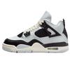 Jordan Air Jordan 4 Slip Resistant Abrasion Resistant Mid top Basketball Shoes Women's Beige Pink FZ8585-070(TeamH-S-BOX)