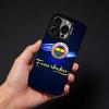 EPC Турция F-F Фенербахче Чехол для телефона для iPhone17, 16,15,14,13,12 Pro Max Черный Конфетный Матовый Ударопрочный Чехол