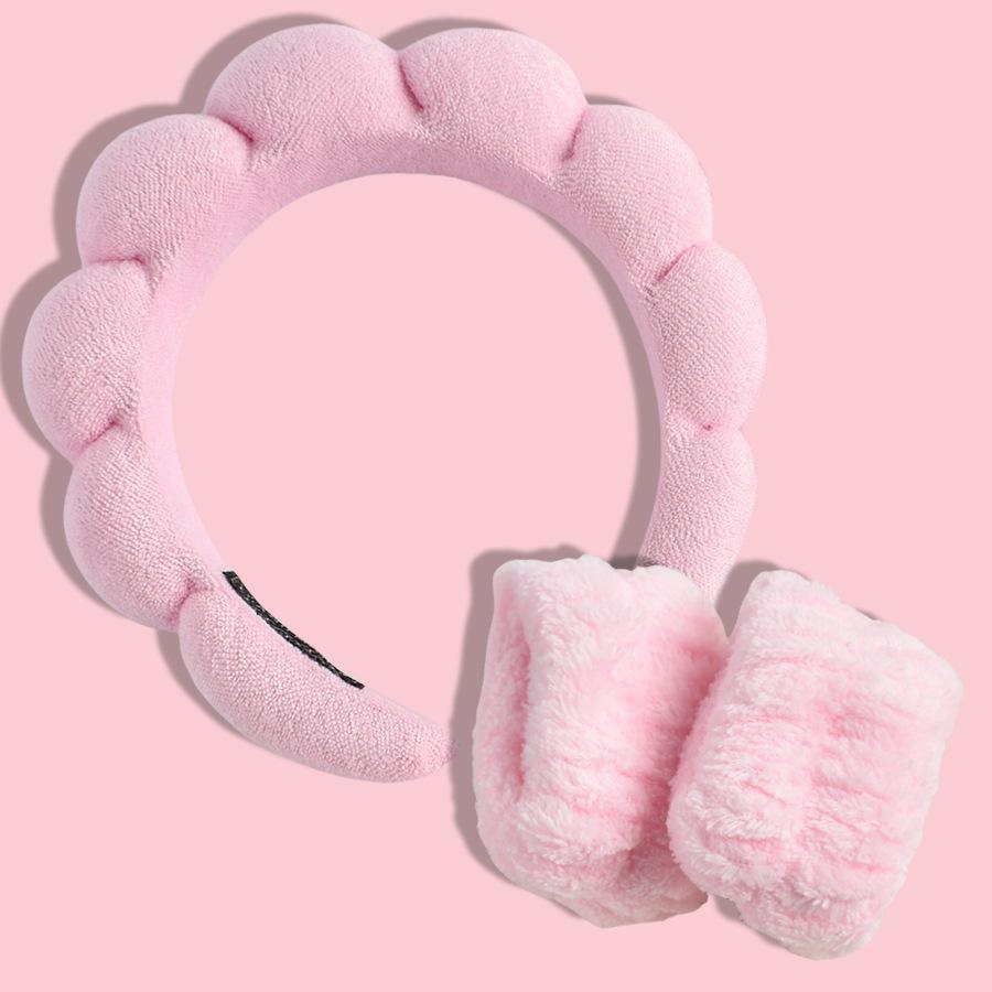 Мягкая повязка на голову с бантом, туалетная резинка, многоцветная, матовая, с матовым покрытием, большая заколка, высокоэластичная резинка для волос, набор из 16 штук