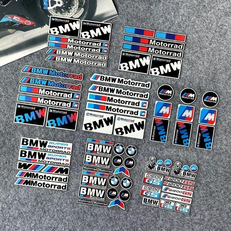 Popular New Motorcycle Stickers Suitable For BMW Modified Decals Shock Absorber Fuel Tank Side Box Tail Box Reflective Stickers