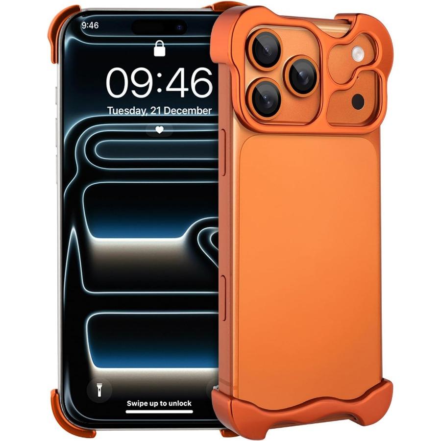 Металлический угловой защитный чехол для IPhone 18 Pro Air 17e 17 16e 16 15 14 Plus 13 12 18 Pro Max Защита объектива Алюминиевый бампер Ударопрочный