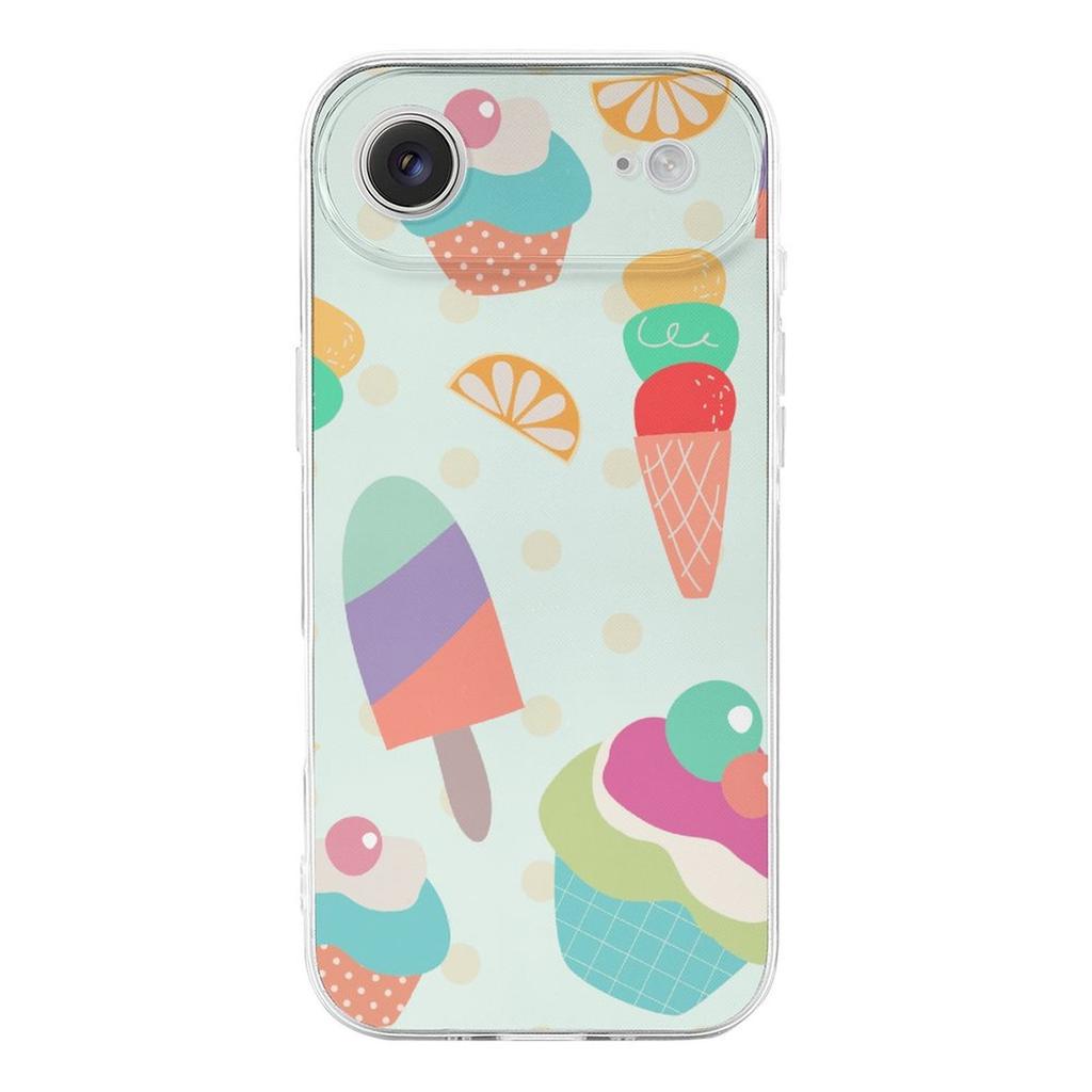 1 Pack For Iphone 17/17Air/17Pro/17ProMax Soft TPU Anti-Yellow Phone Shell With Shock Absorption Corners, Clear Back And Grip Edge