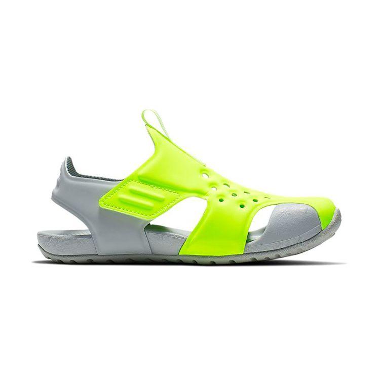Nike Sunray Protect 2 Sandals Kids Sandals Gray Green 943826-701
