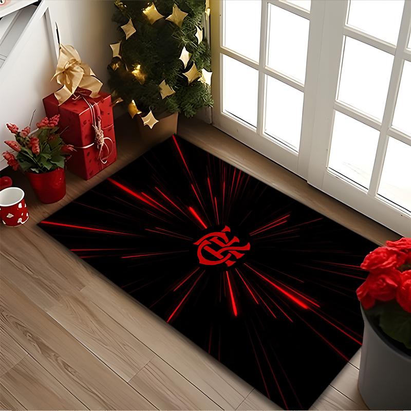 1pc Area Rug Appropriate for Office, Rangers FC Carpet, Versatile Printed Chair Rug, Durable Home Sofa Carpet