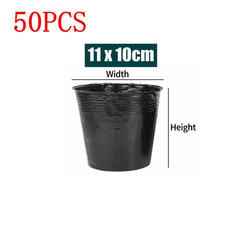 10/100PCS Garden Seedling Planting Cup Disposable Plants Nursery Pots Nutrition Bag Seed Pots Flowerpot Garden Accessories