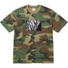 Supreme Футболка X Человек-паук Лесной камуфляж