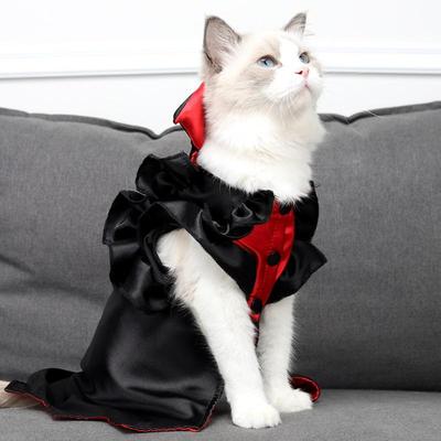 Костюмы кошек, Хэллоуинские летучие мыши-вампиры, Забавный реквизит, Одежда и костюмы для питомцев
