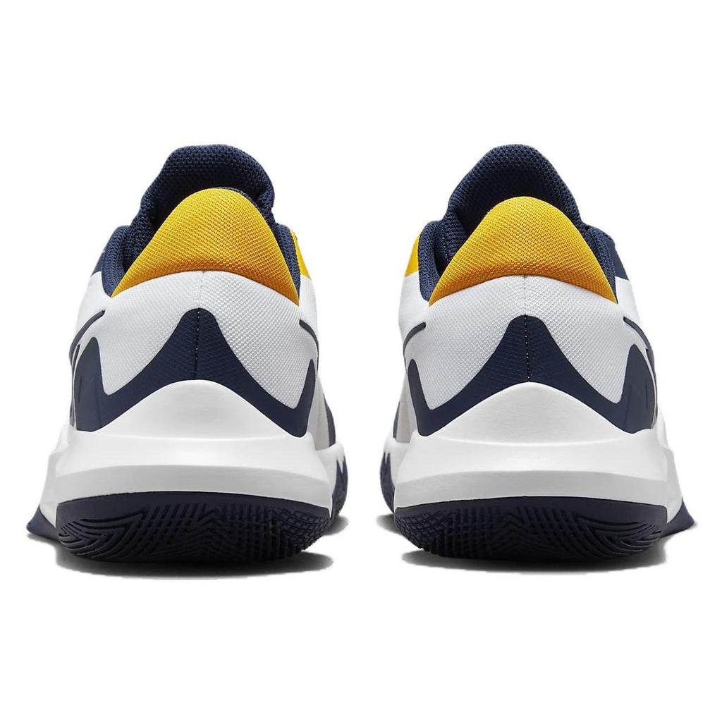 Nike Precision 6 Мужские Белый Университетское Золото Полуночный Синий DD9535-101