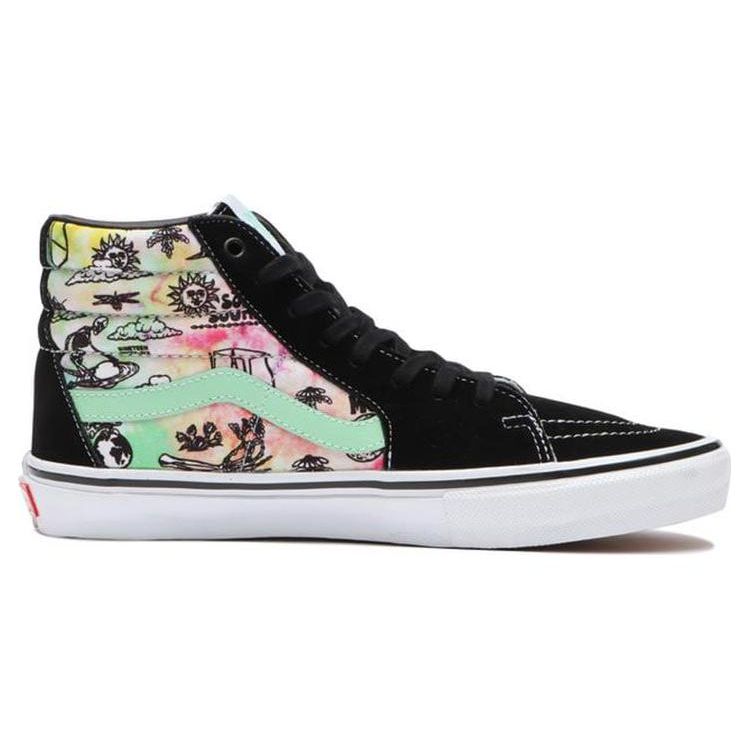 Vans Кроссовки Skate Sk8-Hi Shroom Doom Black Green Unisex VN0A5FCCAPI