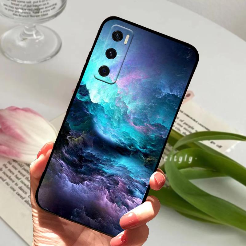 Мягкий чехол для Vivo V20 SE 4G Fundas V20 V2040 V2025 Ударопрочный силиконовый TPU чехол для телефона для VIVO V 20 Pro 5G Мраморный Capa Бампер