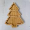 Wooden Christmas Tree plate Antler shaped wooden tray Christmas decoration Steak plate Dessert/snack/fruit/cookie pizza tray