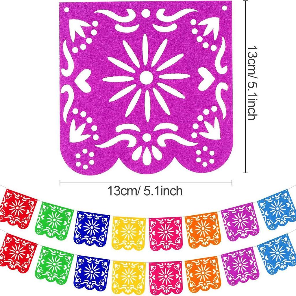 Четырехсторонняя мексиканская пиньята, праздничная гирлянда