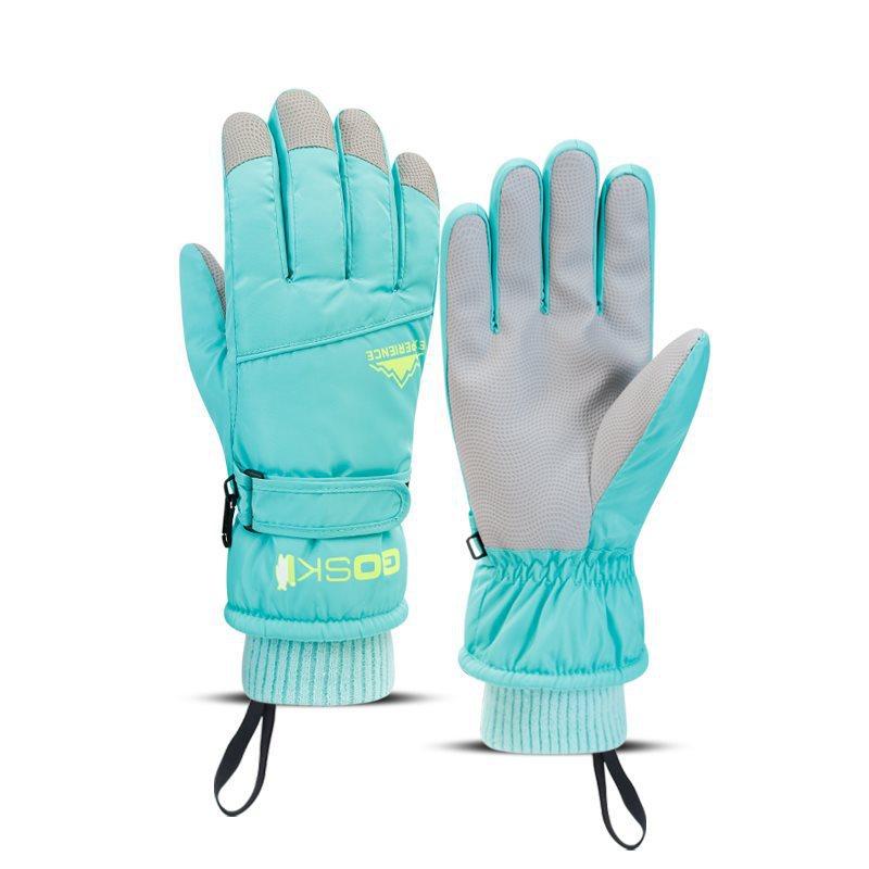 Теплые и Толстые Водонепроницаемые Перчатки Унисекс Сенсорный Экран Противоскользящие Уличные Лыжное Катание Велосипедное Снаряжение Теплые Ветрозащитные Совместимые Перчатки