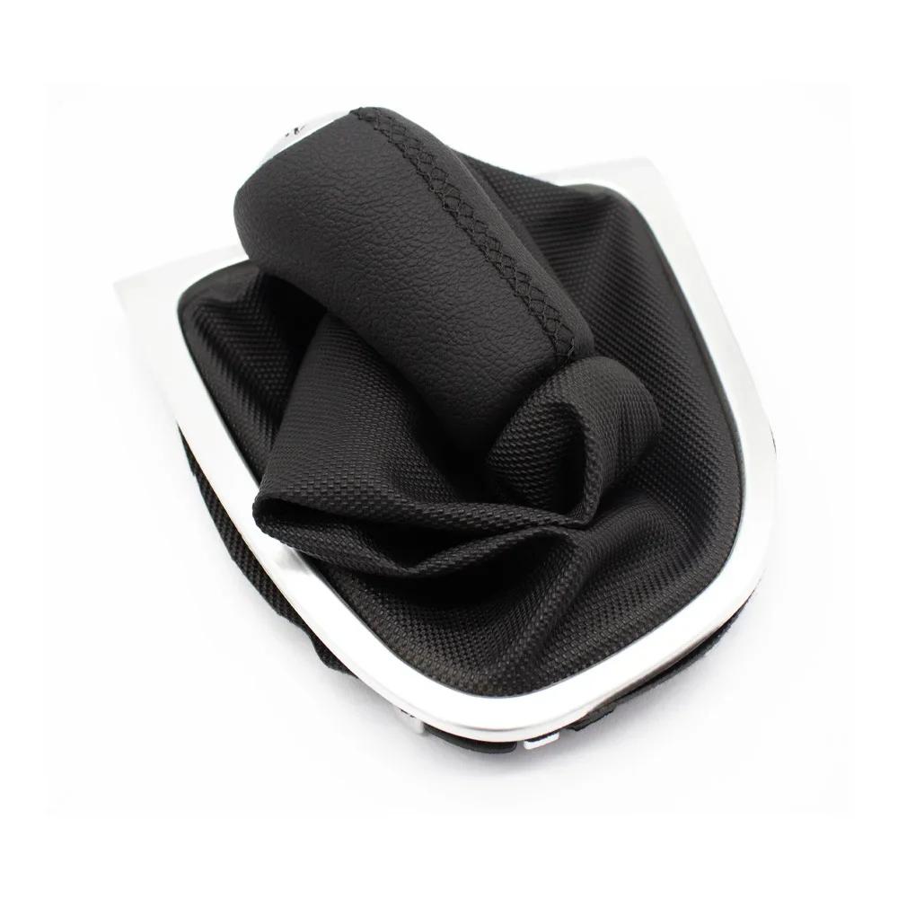 5-ступенчатая кожаная ручка переключения передач, чехол для рычага переключения передач для Renault Clio 2 II Megane 2 II Kangoo, новые аксессуары для салона автомобиля