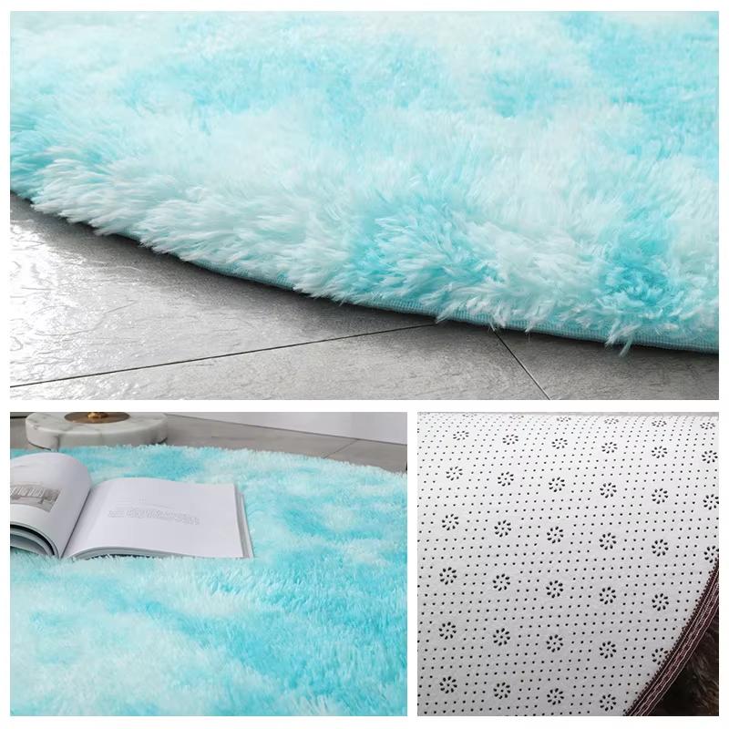 Velvet Area Rug, Living Room, Bedroom, Bedside Runner, Bay Window Rug, Floor Mat, Soft And Fluffy, Home Decor.