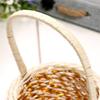 Woven Flower Basket Hand-Held Basket Wedding Party Decorative Basket
