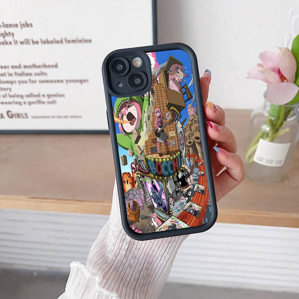 Singer B-Bocchi The Rock Phone Case IPhone 16 Plus 15 11 14 12 13 17 Pro Max Shockproof Soft Cover