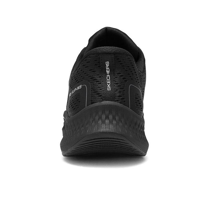 Skechers Мужские легкие амортизирующие низкие кроссовки против перекатывания Черные 220880-BLK