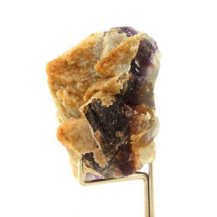 Pierres et Minéraux. Fluorite + Quartz. 353.0 ct. Mine de Fonsante, Var, France.