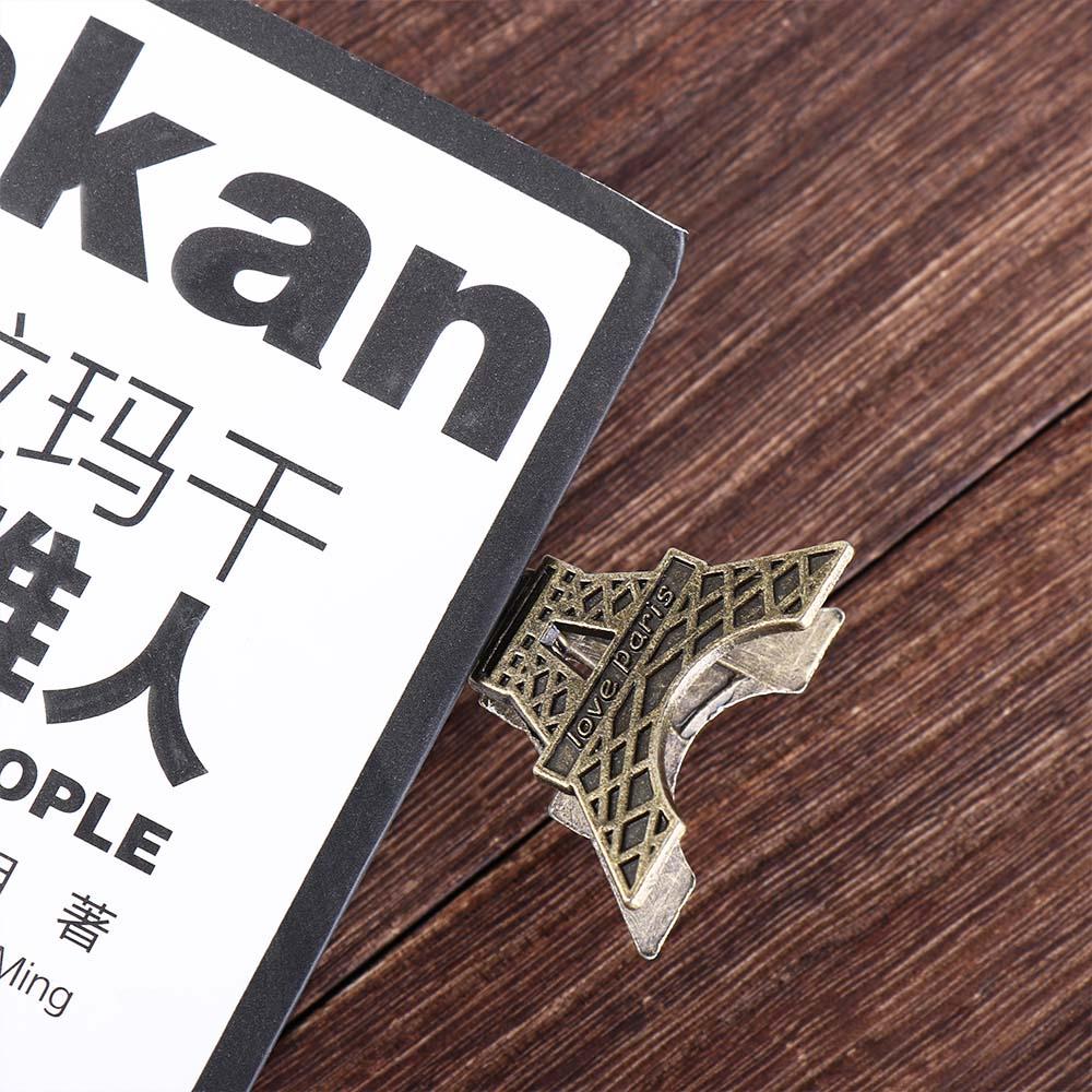 Clip Name Card Photo Decoration Metal Eiffel Tower Clip Paper Clip Memo Clip Picture Clip Holder