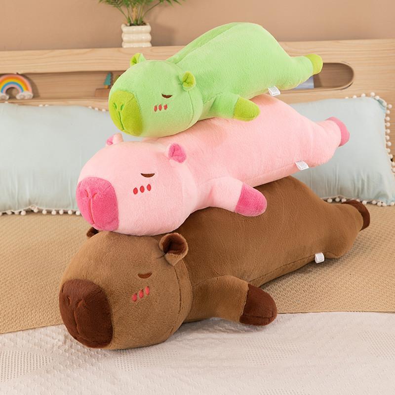 Capybara Plush Toys Cartoon Animals Children Birthday Gift Fill Doll Pillow
