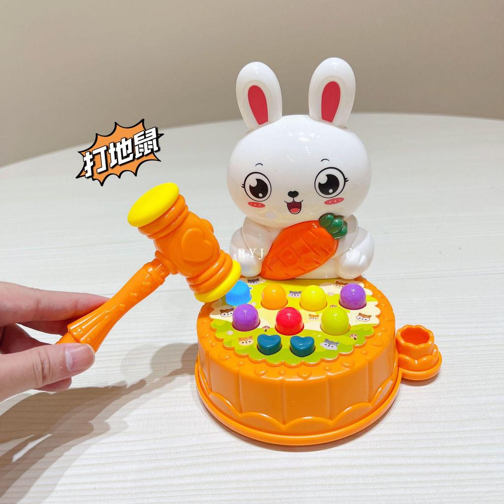 Музыкальная игрушка Hexahedron Baby Whack-a-Mole - обучающий барабан для мальчиков и девочек 1-2 лет