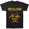 Мужская футболка Biohazard с потертым логотипом XX-Large Черная