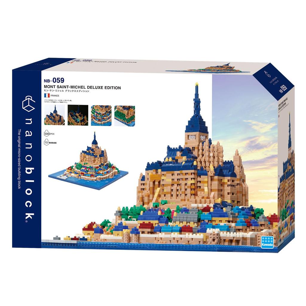 Kawada Nanoblock Mont Saint Michel Deluxe Edition x 28 x 28 см от 12 лет Interior Hobby 20.6 NB-059