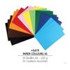 Colored Thick Paper - MegaCrea DIY - A5 - 220 Gsm - 10 Colors - Multicolor