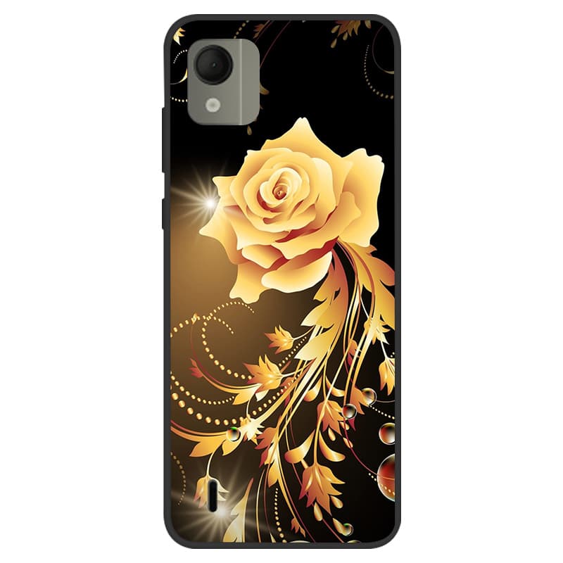 Case For Nokia C110 Case Cool Silicone Protective Cover for Nokia C110 C 110 Bumper Fundas NokiaC110 Coque Cute Cat Shell 2023