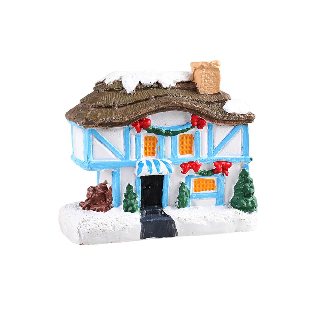 Рождественская деревня Светодиодная освещенная деревня, Коллекция рождественской деревни Декор для комнаты в помещении Коллекционные здания